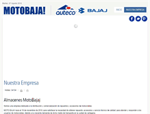 Tablet Screenshot of motobajaj.com